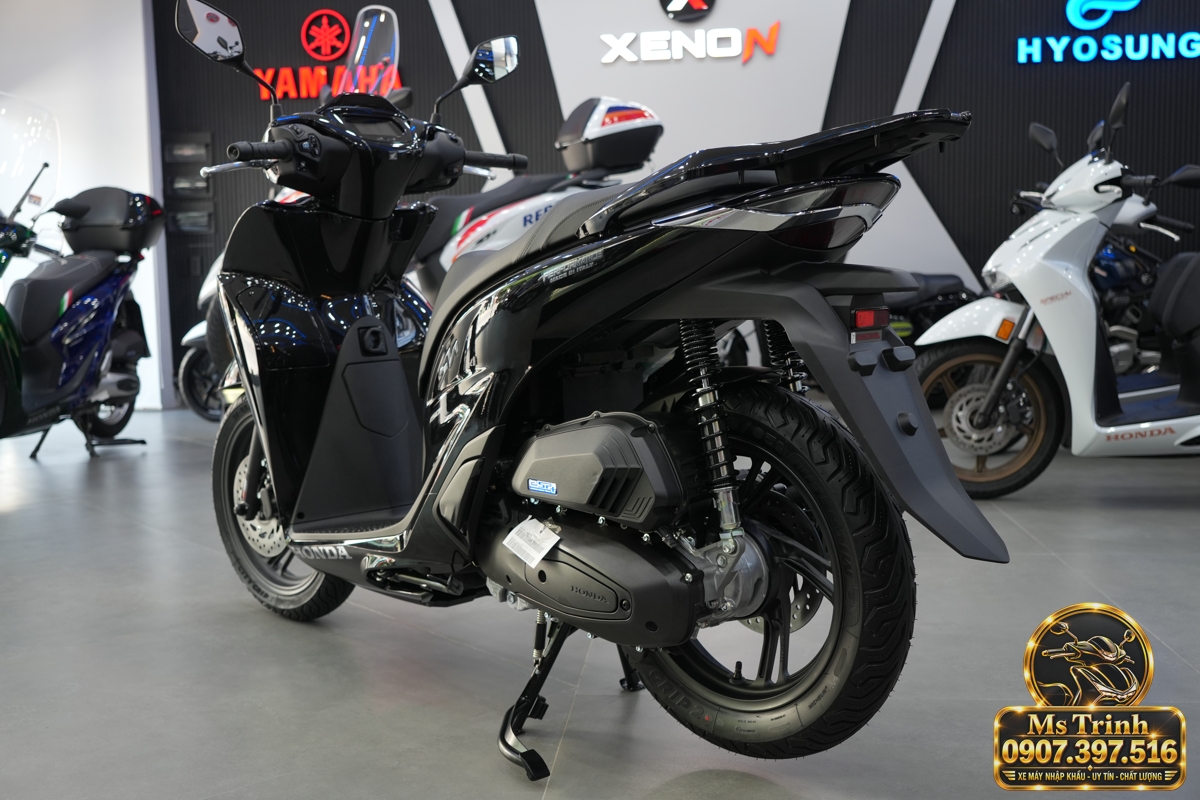 Honda SH150i Ý đen bóng 2027 tại An Giang - Sơn bóng lịch sự, tiện ích cho mỗi ngày