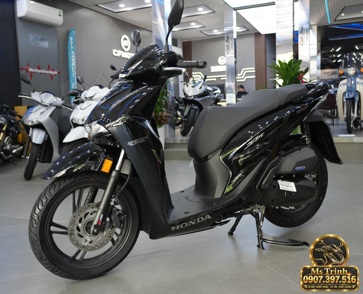 Honda SH150i Ý đen bóng 2027 tại An Giang - Sơn bóng lịch sự, tiện ích cho mỗi ngày