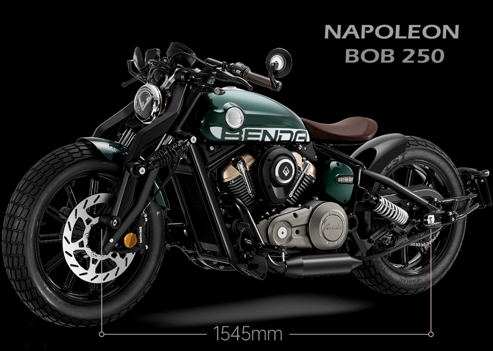 Benda Napolenon Bobber 250, Phân Phối Chính Hãng, Cao Cấp, Giá Rẻ tại An Giang