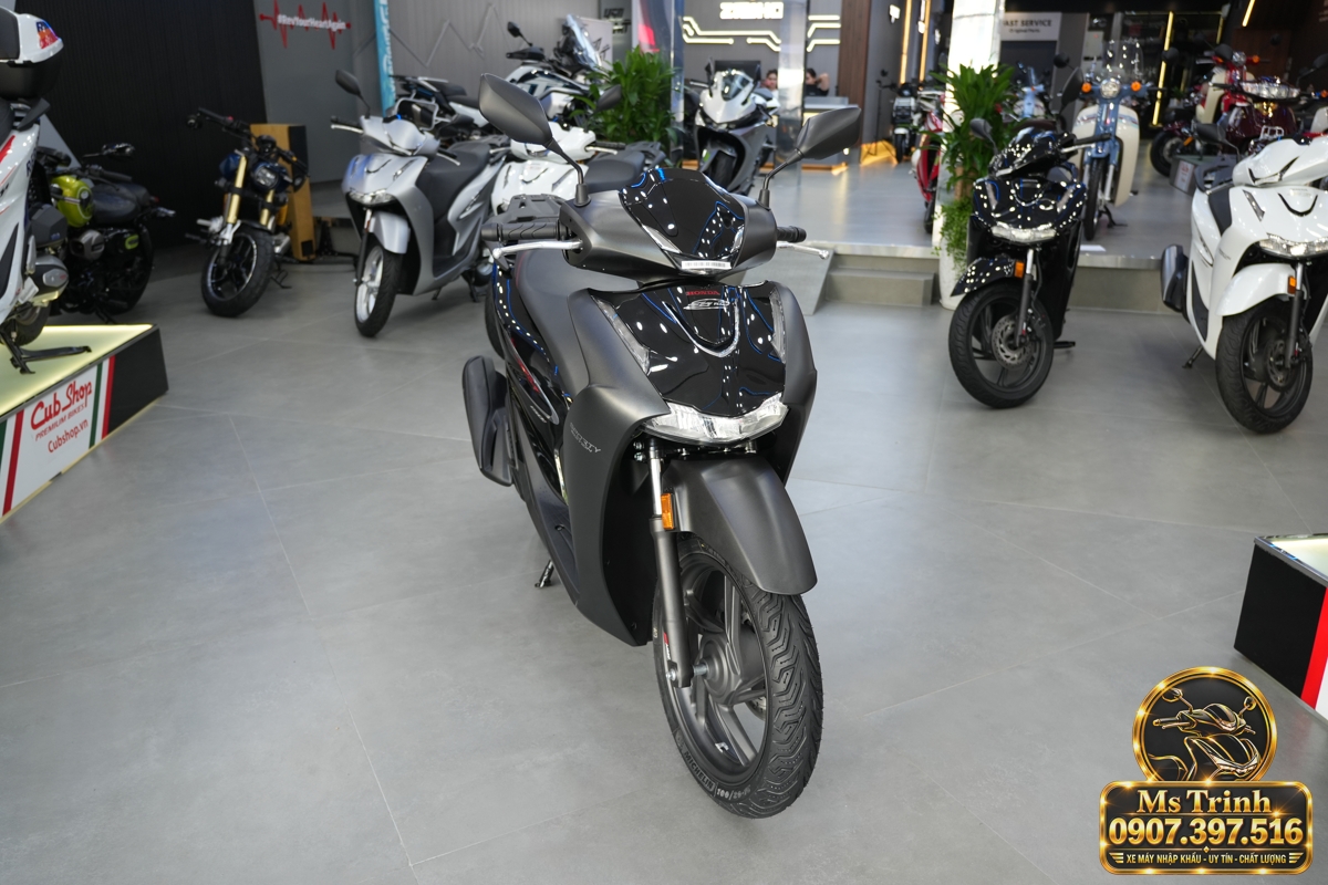 Honda SH150i Ý đen nhám 2027 tại An Giang sắc đen lịch lãm giá tốt, chính ngạch