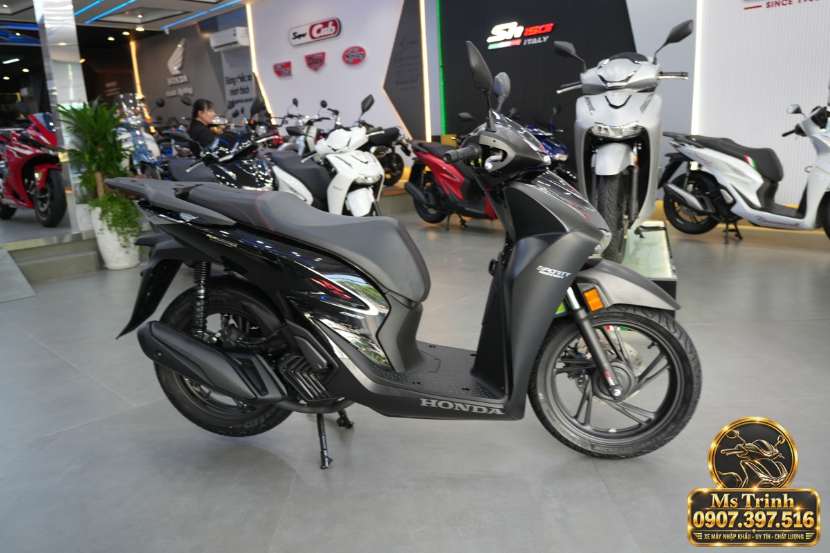 Honda SH150i Ý đen nhám 2027 tại An Giang sắc đen lịch lãm giá tốt, chính ngạch