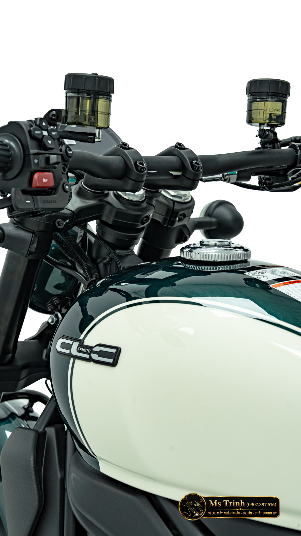 CFMOTO 450CL-C AMT An Giang Cruiser 449cc số tự động, giá 167 triệu