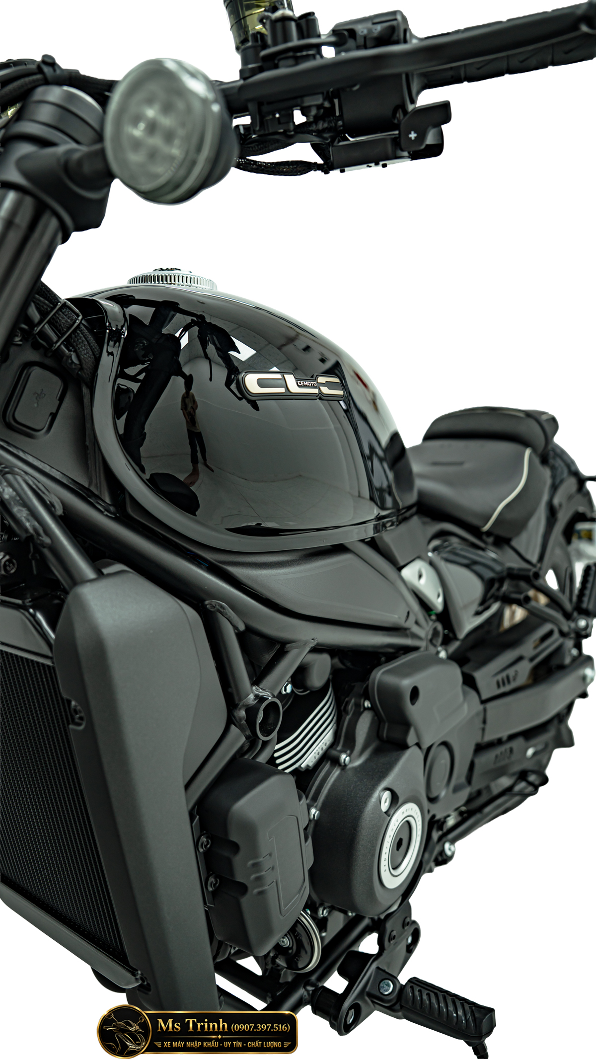 CFMOTO 450CL-C AMT An Giang Cruiser 449cc số tự động, giá 167 triệu