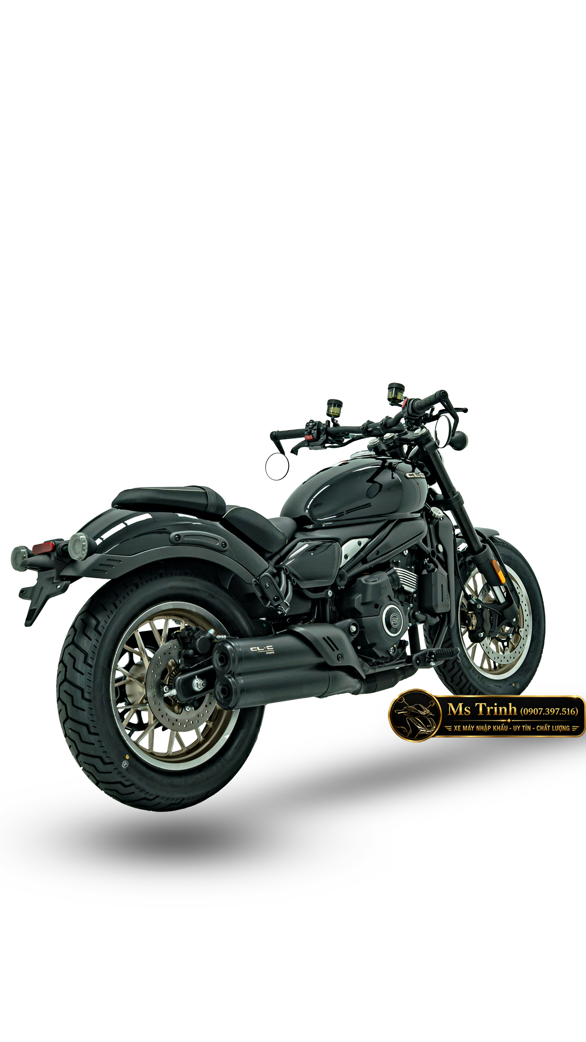 CFMOTO 450CL-C AMT An Giang Cruiser 449cc số tự động, giá 167 triệu