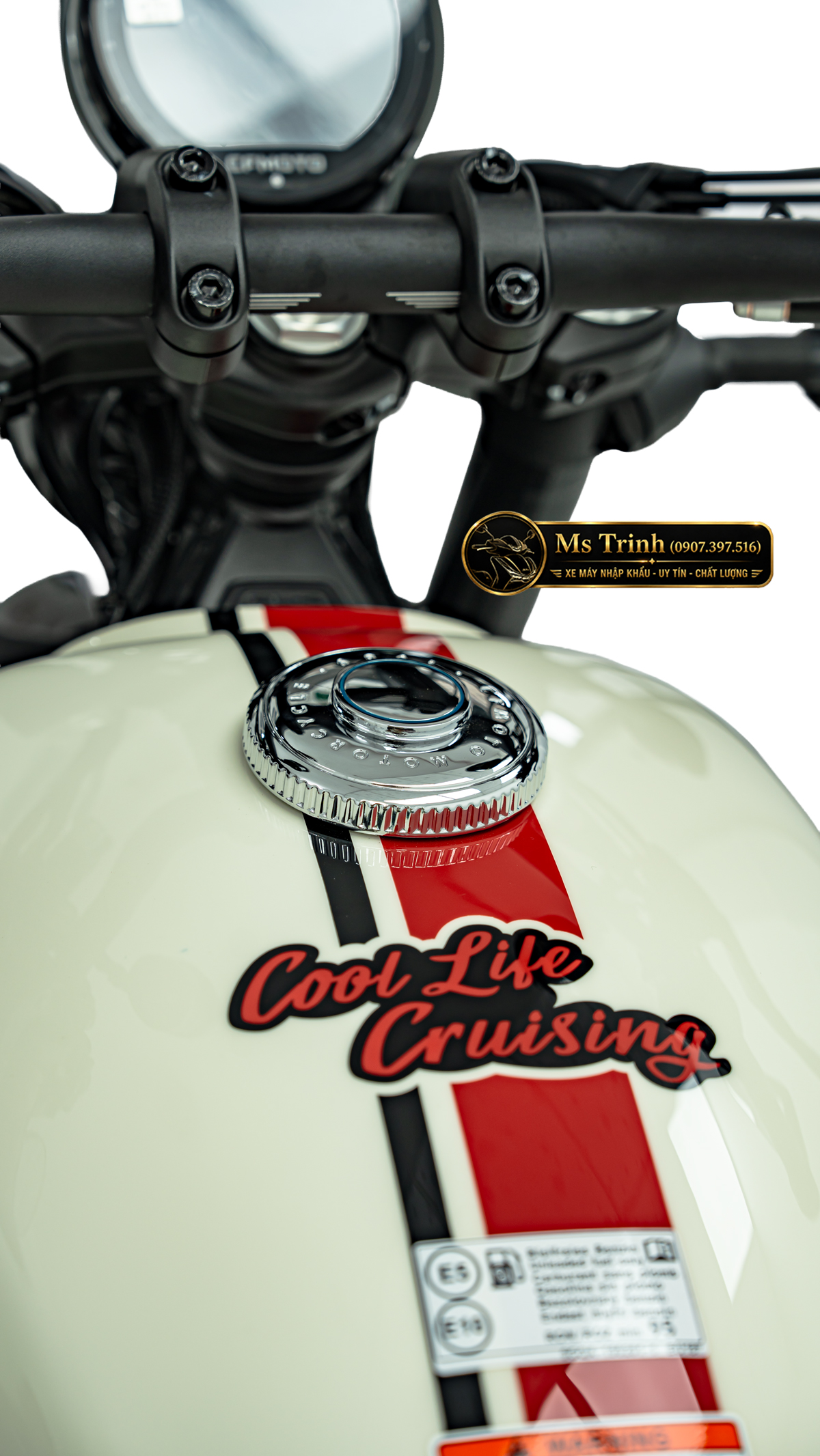 CFMOTO 450CL-C AMT An Giang Cruiser 449cc số tự động, giá 167 triệu