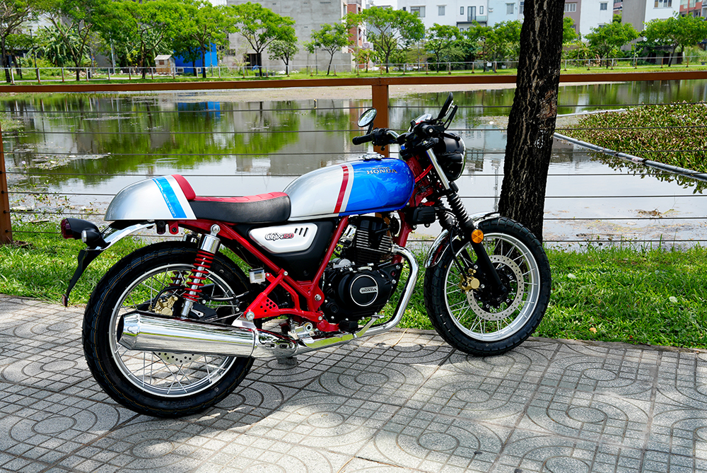 Honda CGX150 2025 Special Edition, Kiều Dáng Cafe Racer Moto tại An Giang