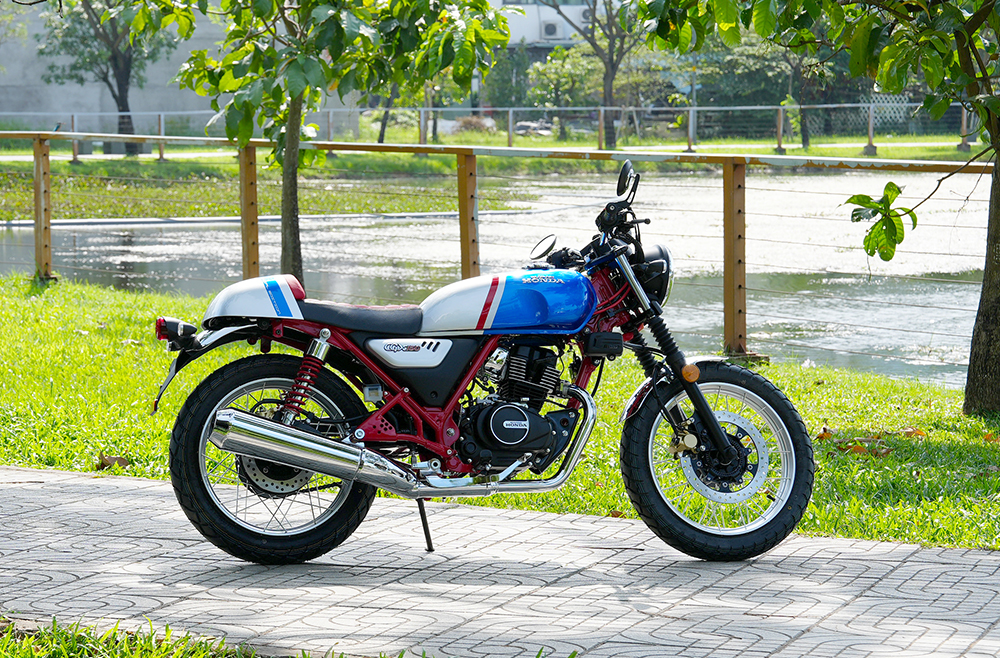 Honda CGX150 2025 Special Edition, Kiều Dáng Cafe Racer Moto tại An Giang