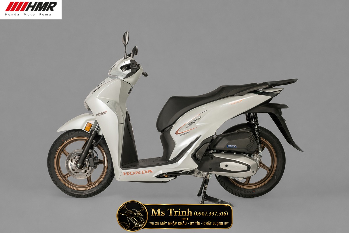 Honda SH150i Special Edition màu trắng 2026 nhập Ý tại An Giang - Vẻ đẹp thanh lịch của dòng SH Ý cao cấp