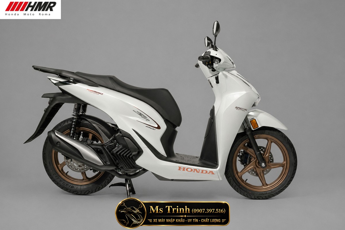 Honda SH150i Special Edition màu trắng 2026 nhập Ý tại An Giang - Vẻ đẹp thanh lịch của dòng SH Ý cao cấp