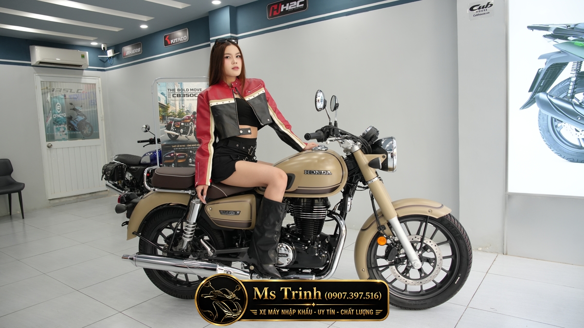 Honda CB350C Special Edition 2026 Tại An Giang - Tuyệt Tác Retro Roadster Cao Cấp Chính Thức Gây Sốt
