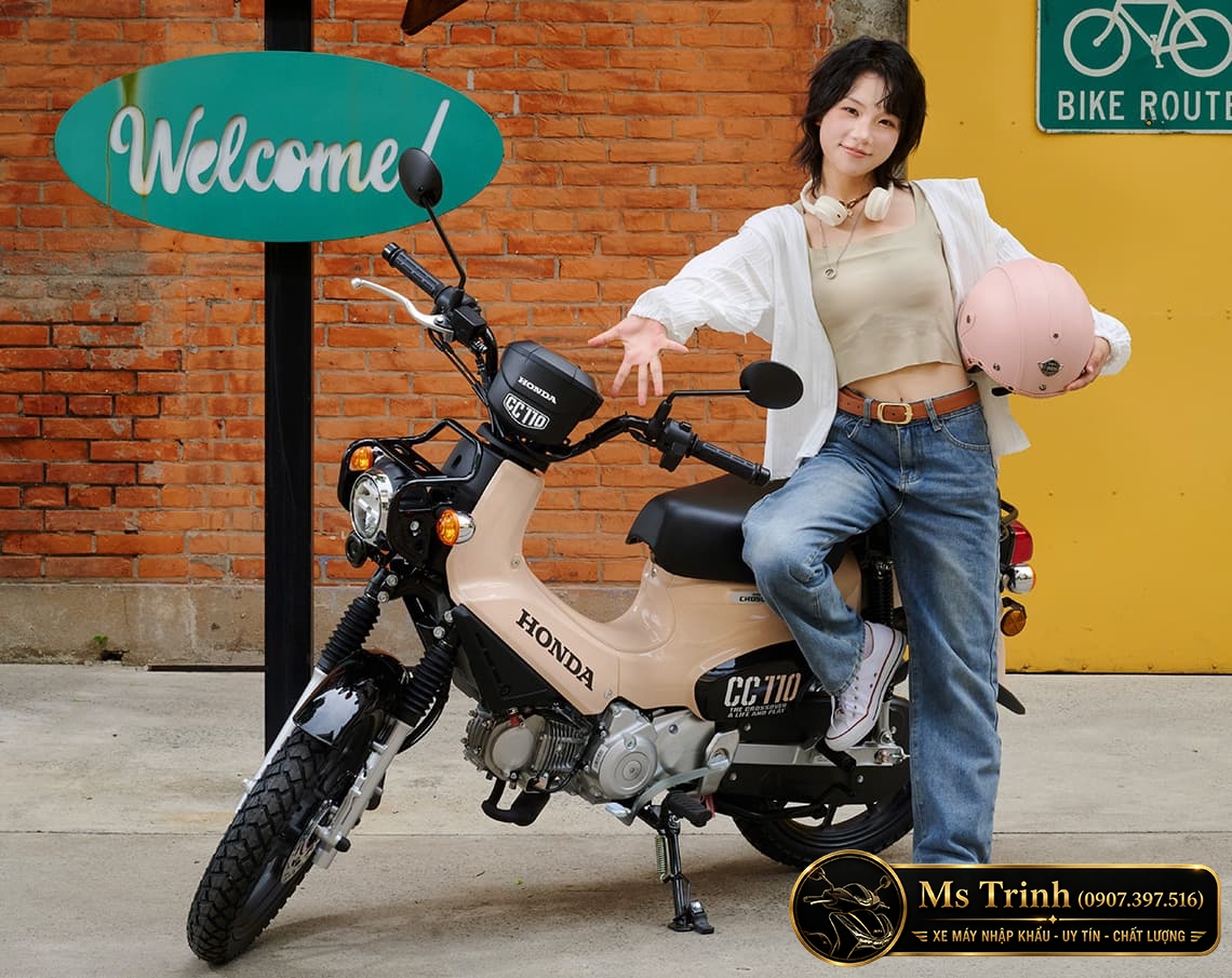 Honda Cross Cub 110 2026 tại An Giang – Cub 110cc có ABS, bánh 17 inch, tiết kiệm xăng