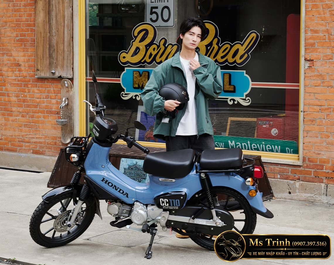 Honda Cross Cub 110 2026 tại An Giang – Cub 110cc có ABS, bánh 17 inch, tiết kiệm xăng