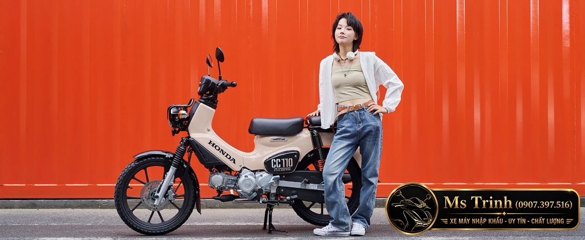 Honda Cross Cub 110 2026 tại An Giang – Cub 110cc có ABS, bánh 17 inch, tiết kiệm xăng