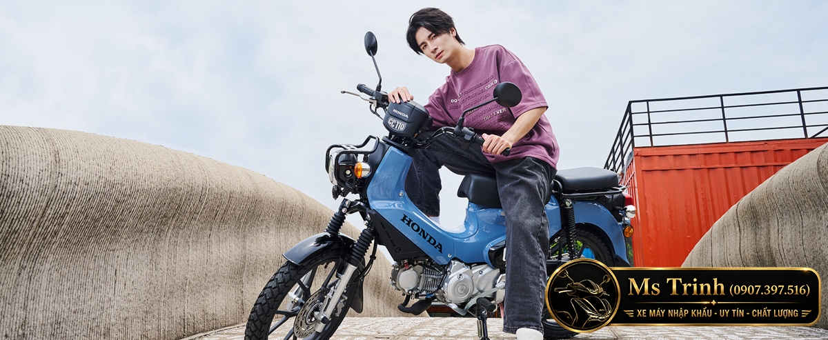 Honda Cross Cub 110 2026 tại An Giang – Cub 110cc có ABS, bánh 17 inch, tiết kiệm xăng