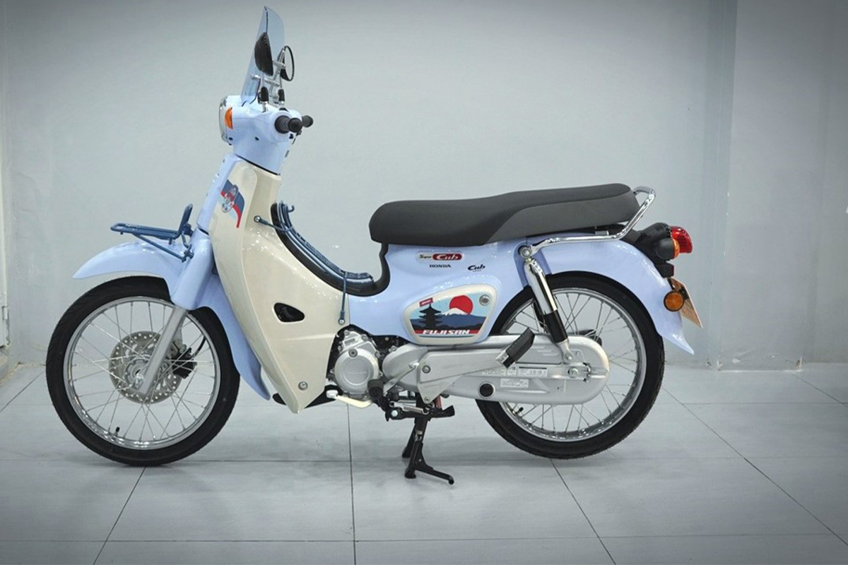 Honda Cub 110 Fujisan bản giới hạn tại An Giang - Thiết kế đậm chất Nhật Bản