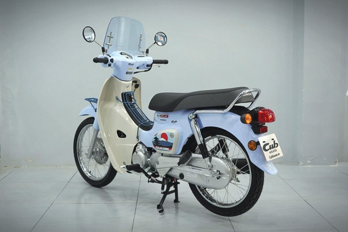 Honda Cub 110 Fujisan bản giới hạn tại An Giang - Thiết kế đậm chất Nhật Bản