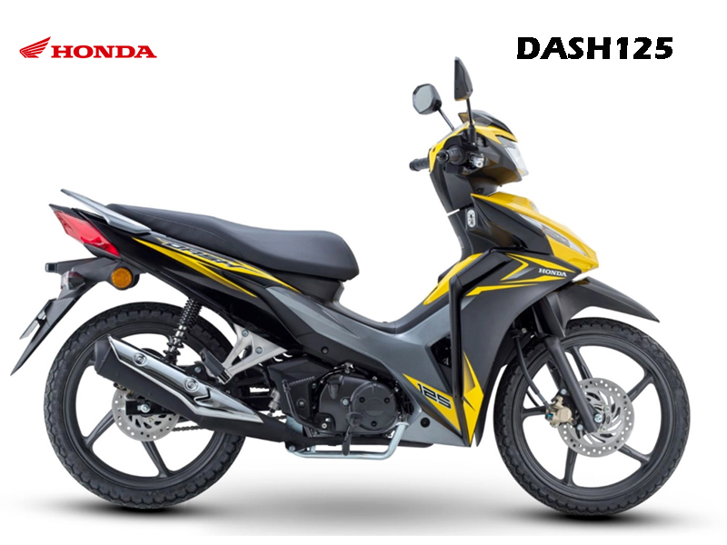 Honda Dash125 2025, 2 thắng dĩa, NK Chính Hãng Malaysia tại An Giang