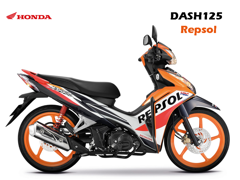 Honda Dash125 2025, 2 thắng dĩa, NK Chính Hãng Malaysia tại An Giang