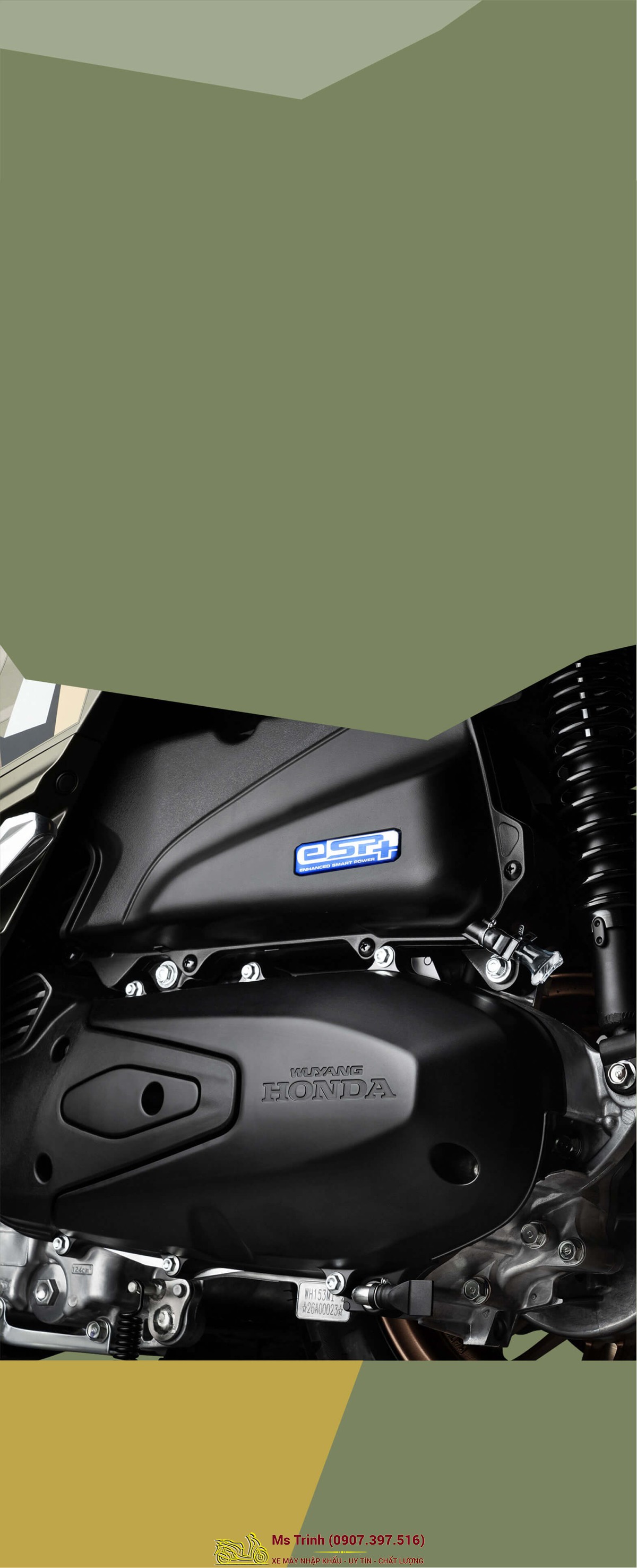 Honda HRD125 2026 - Xe tay ga ADV cá tính, ABS 2 kênh, công nghệ hiện đại tại An Giang