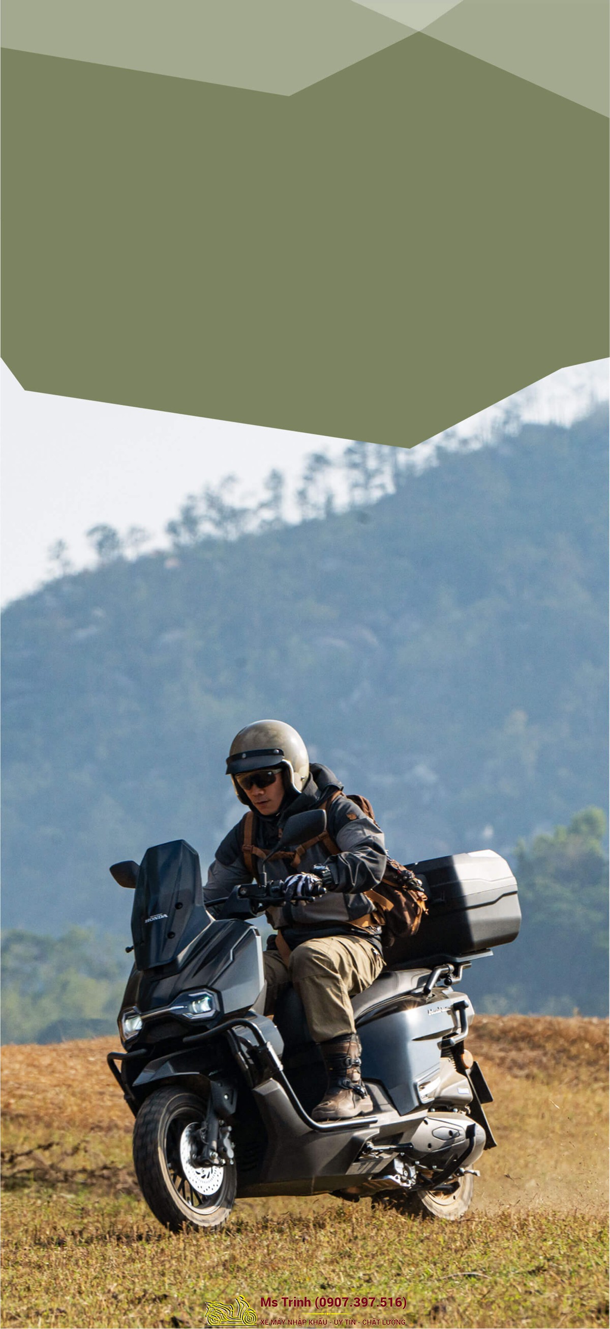 Honda HRD125 2026 - Xe tay ga ADV cá tính, ABS 2 kênh, công nghệ hiện đại tại An Giang