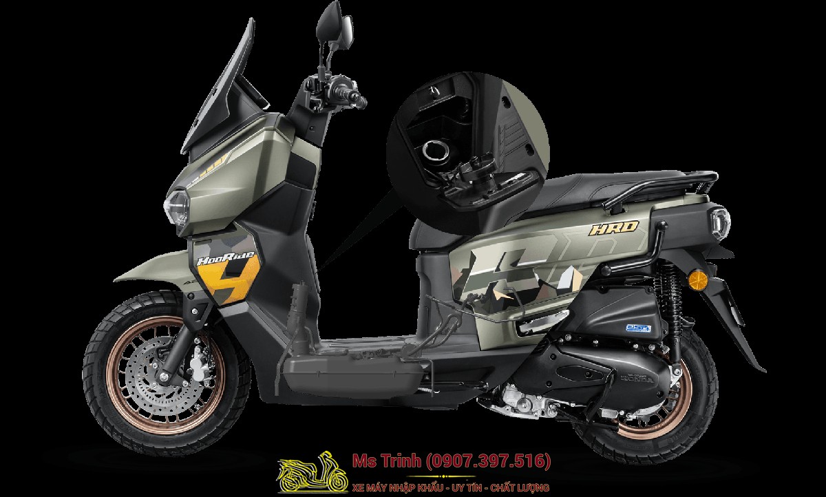 Honda HRD125 2026 - Xe tay ga ADV cá tính, ABS 2 kênh, công nghệ hiện đại tại An Giang