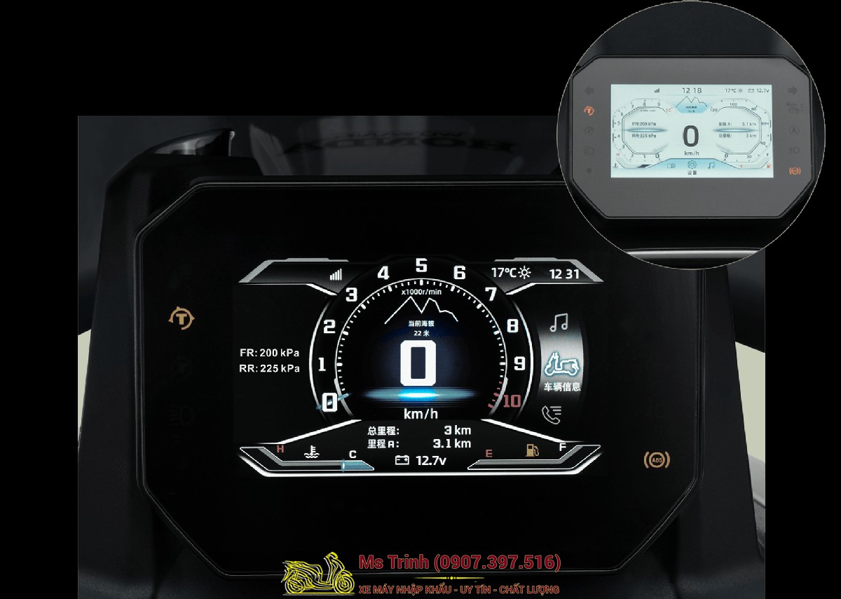 Honda HRD125 2026 - Xe tay ga ADV cá tính, ABS 2 kênh, công nghệ hiện đại tại An Giang