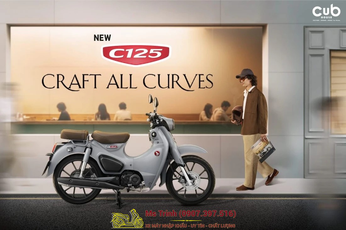Honda Super Cub C125 nhập Thái ABS 2026 tại An Giang - Giá Tốt, Có Sẵn Xe