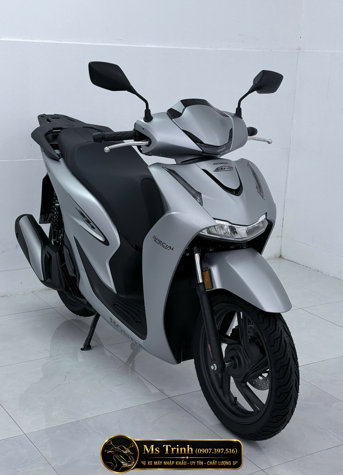 Honda SH150i Special Edition HMR màu bạc nhập Ý 2026 tại An Giang | Giá mới nhất, xe chính ngạch Honda Moto Roma