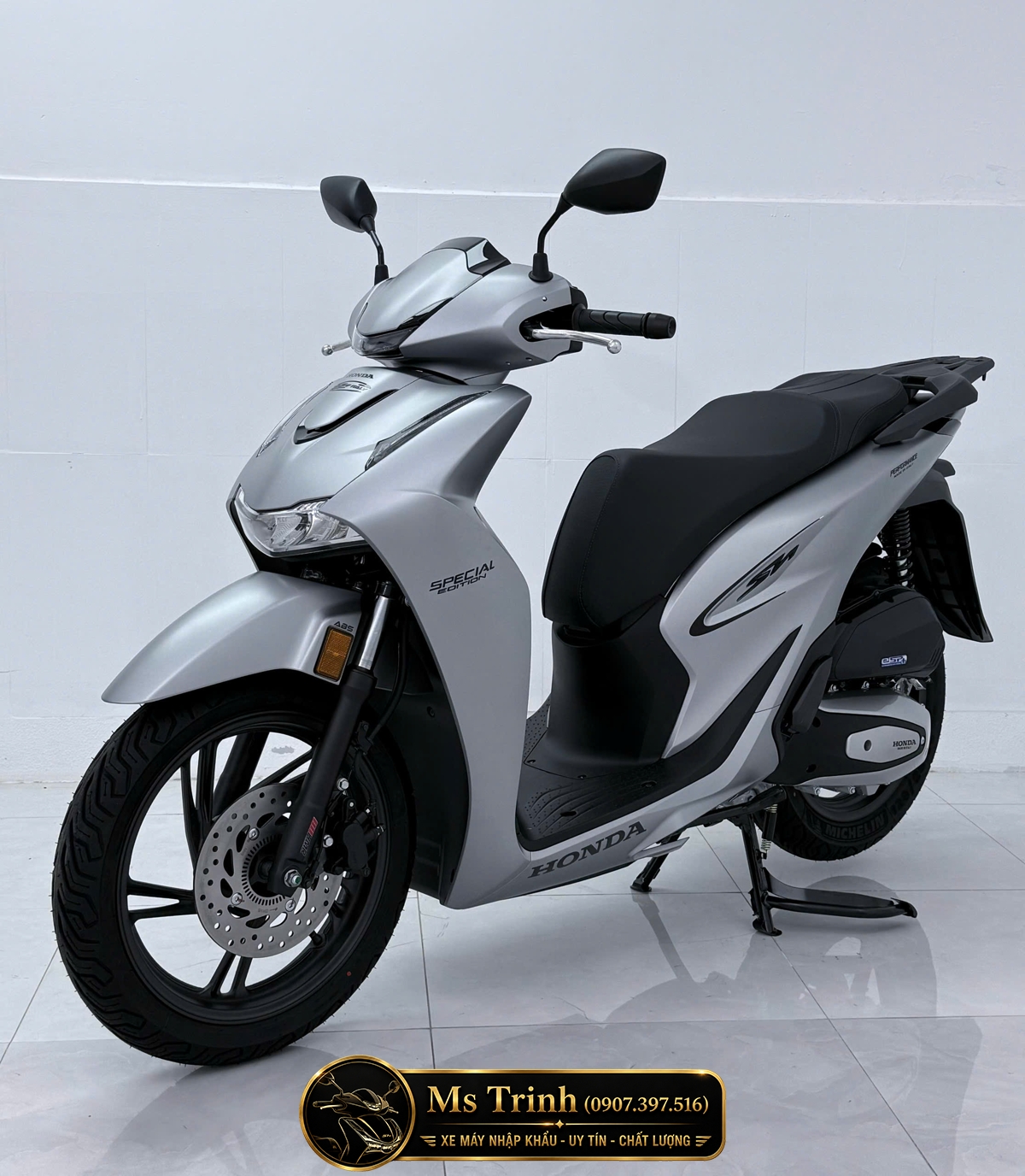 Honda SH150i Special Edition HMR màu bạc nhập Ý 2026 tại An Giang | Giá mới nhất, xe chính ngạch Honda Moto Roma