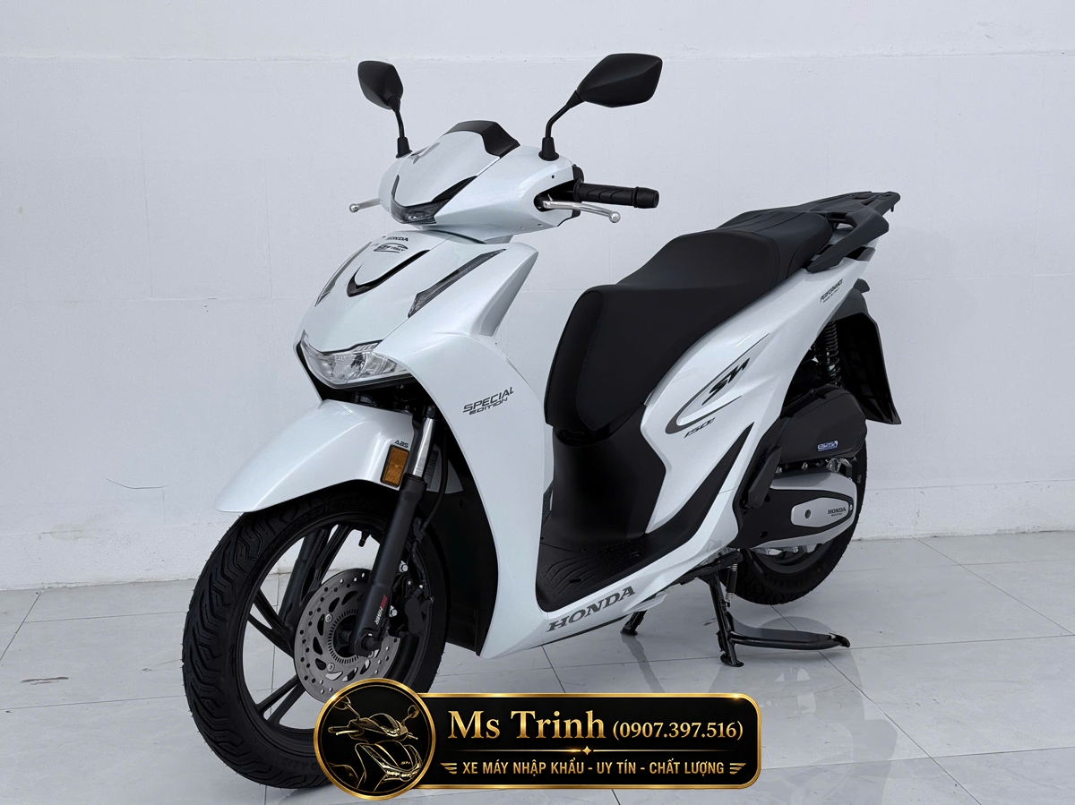 Honda SH150i Special Edition Standard nhập HMR Ý màu trắng tại An Giang: Giá trị nằm trong từng chi tiết nguyên bản