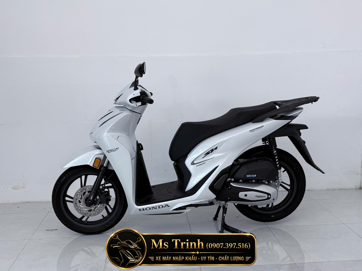 Honda SH150i Special Edition Standard nhập HMR Ý màu trắng tại An Giang: Giá trị nằm trong từng chi tiết nguyên bản