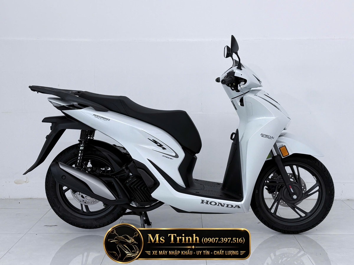 Honda SH150i Special Edition Standard nhập HMR Ý màu trắng tại An Giang: Giá trị nằm trong từng chi tiết nguyên bản