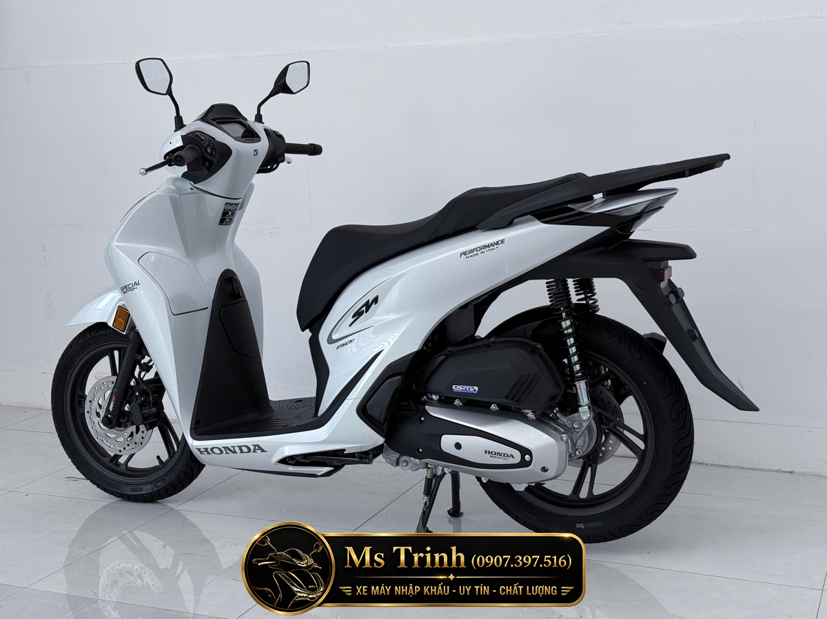 Honda SH150i Special Edition Standard nhập HMR Ý màu trắng tại An Giang: Giá trị nằm trong từng chi tiết nguyên bản