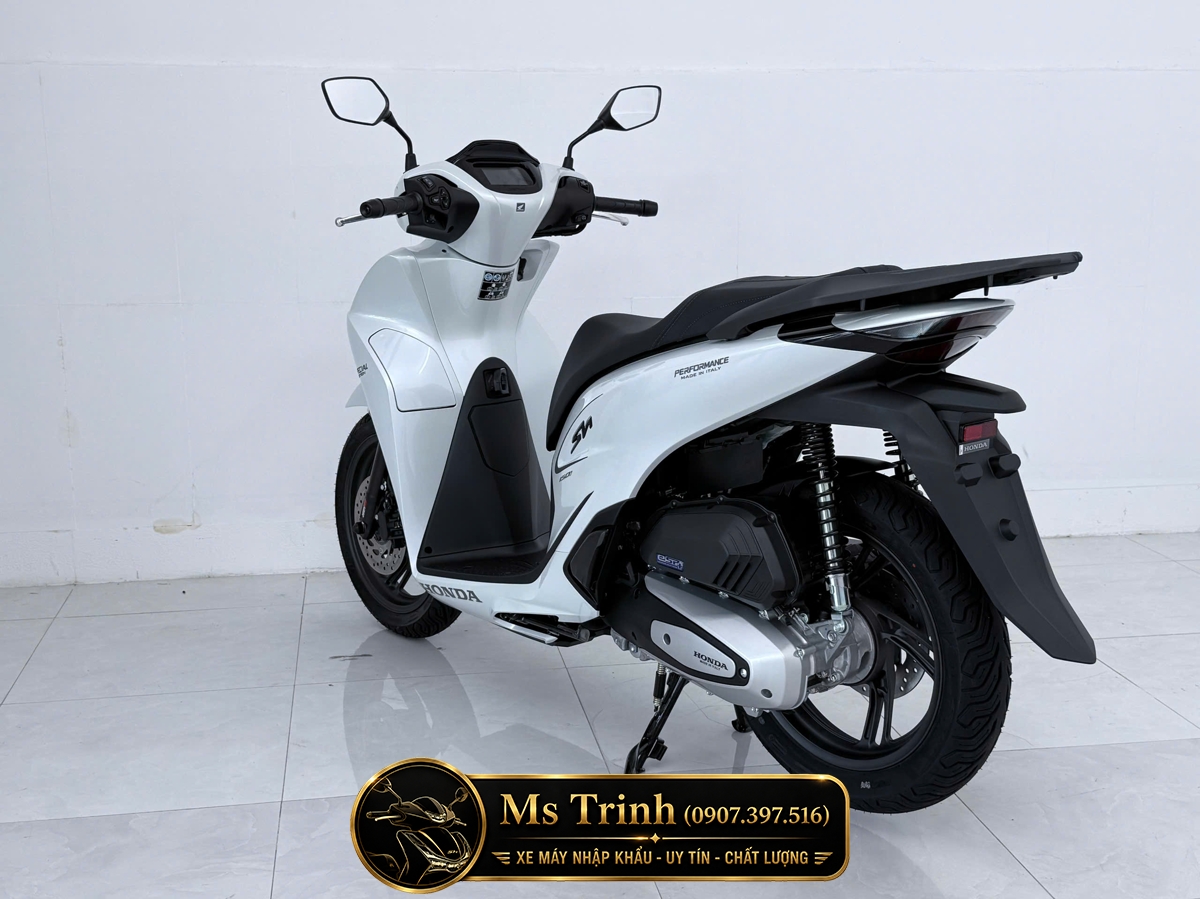 Honda SH150i Special Edition Standard nhập HMR Ý màu trắng tại An Giang: Giá trị nằm trong từng chi tiết nguyên bản