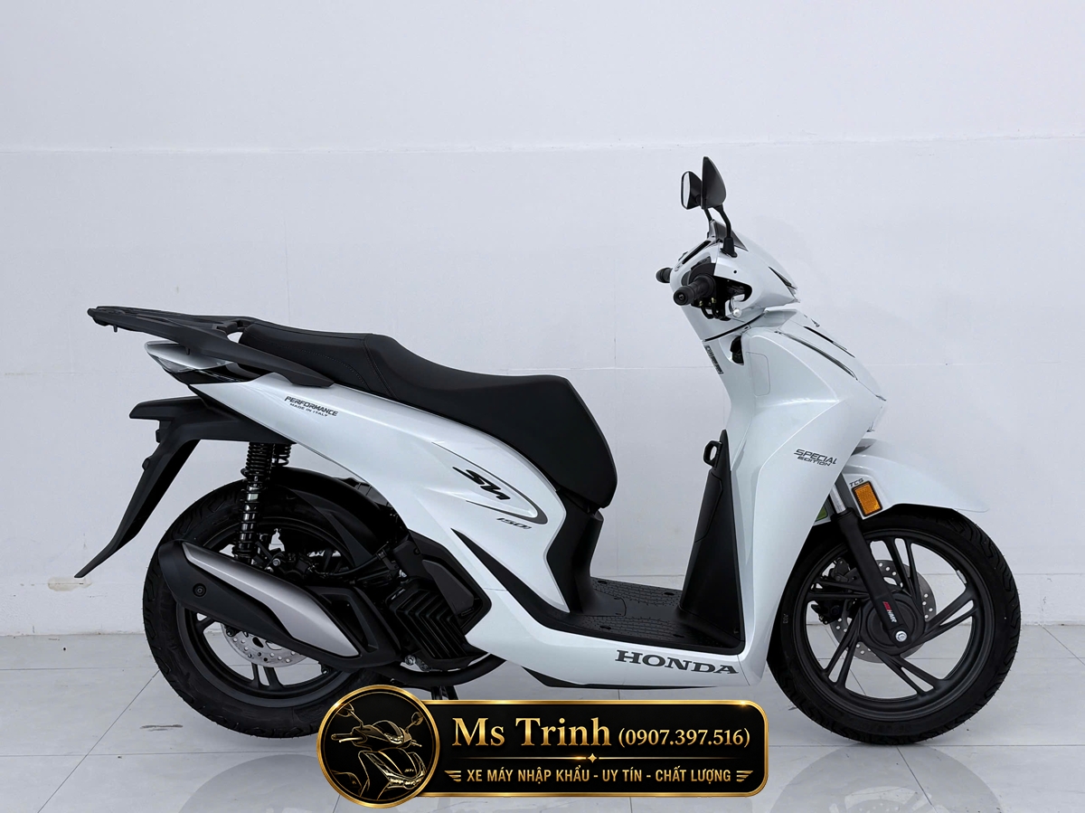 Honda SH150i Special Edition Standard nhập HMR Ý màu trắng tại An Giang: Giá trị nằm trong từng chi tiết nguyên bản