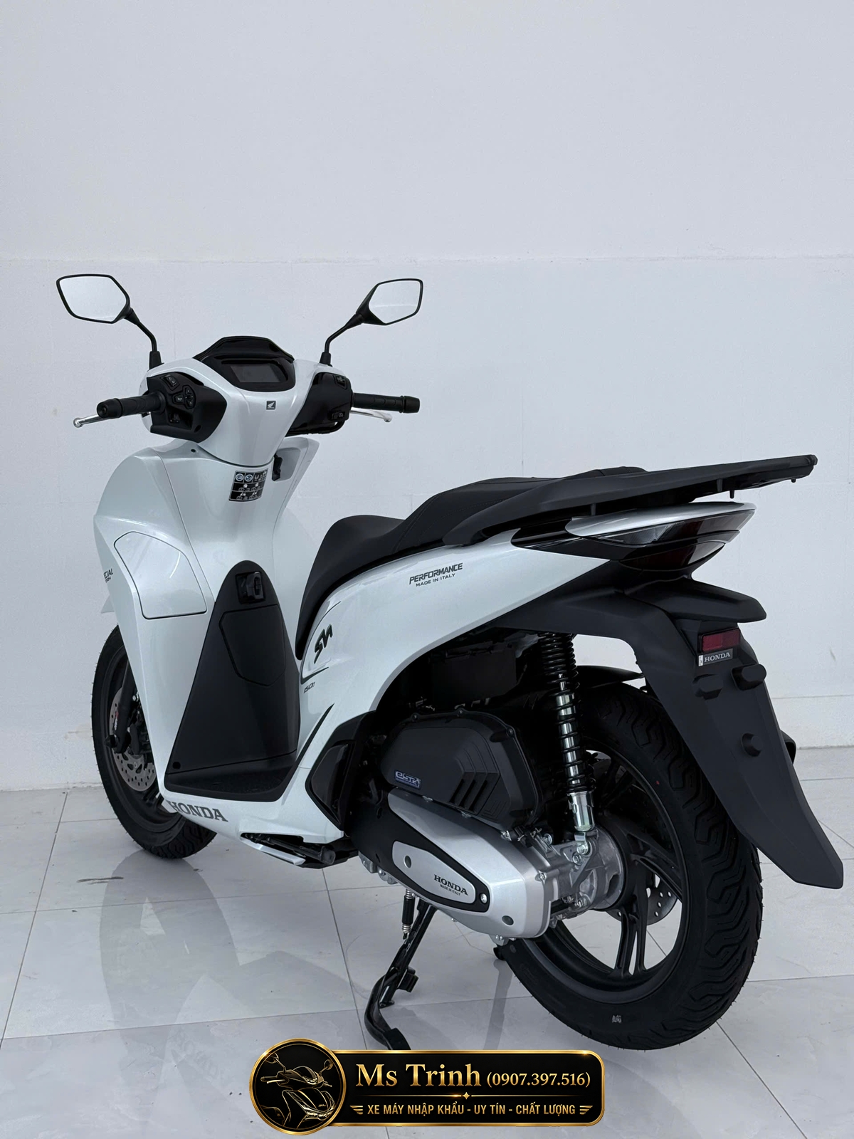 Honda SH150i Special Edition Standard nhập HMR Ý màu trắng tại An Giang: Giá trị nằm trong từng chi tiết nguyên bản