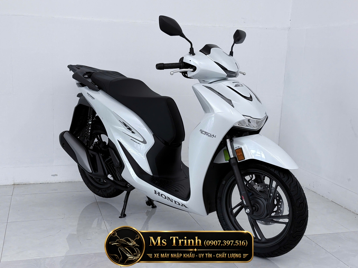 Honda SH150i Special Edition Standard nhập HMR Ý màu trắng tại An Giang: Giá trị nằm trong từng chi tiết nguyên bản