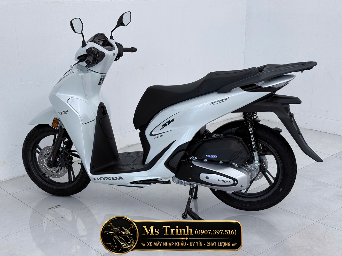 Honda SH150i Special Edition Standard nhập HMR Ý màu trắng tại An Giang: Giá trị nằm trong từng chi tiết nguyên bản