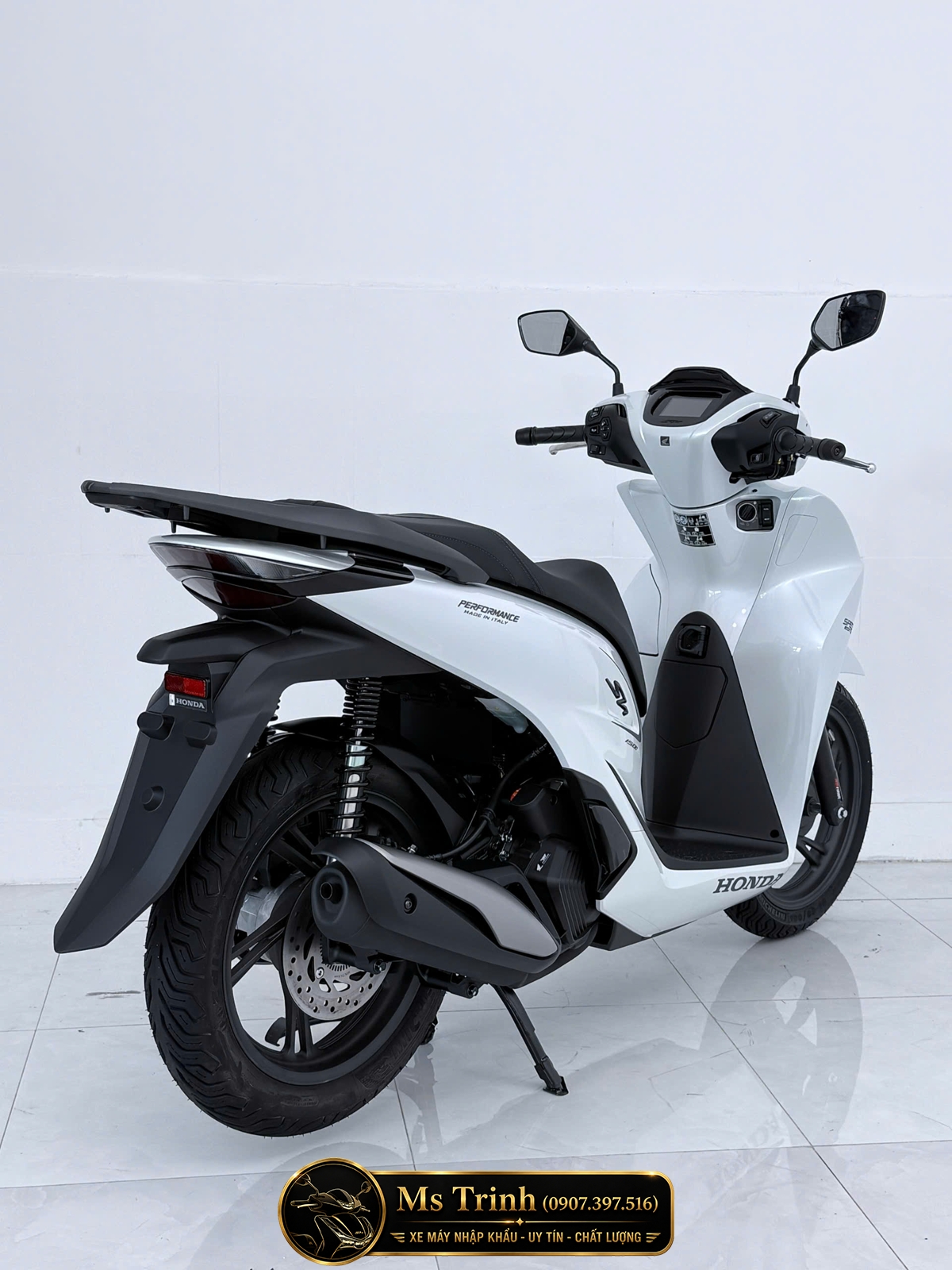 Honda SH150i Special Edition Standard nhập HMR Ý màu trắng tại An Giang: Giá trị nằm trong từng chi tiết nguyên bản