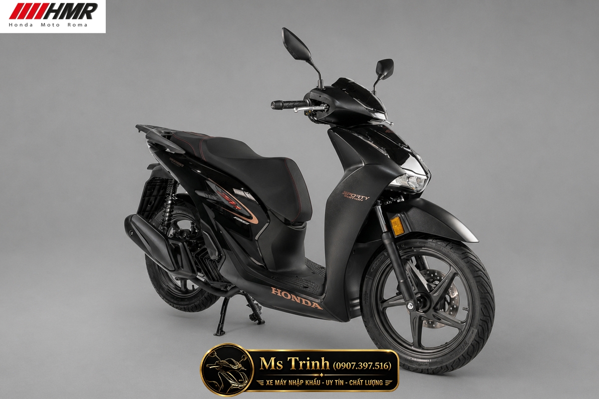 Honda SH150i nhập Ý 2026 Sporty màu đen tại An Giang - Mẫu SH Ý cao cấp được săn đón nhất hiện nay