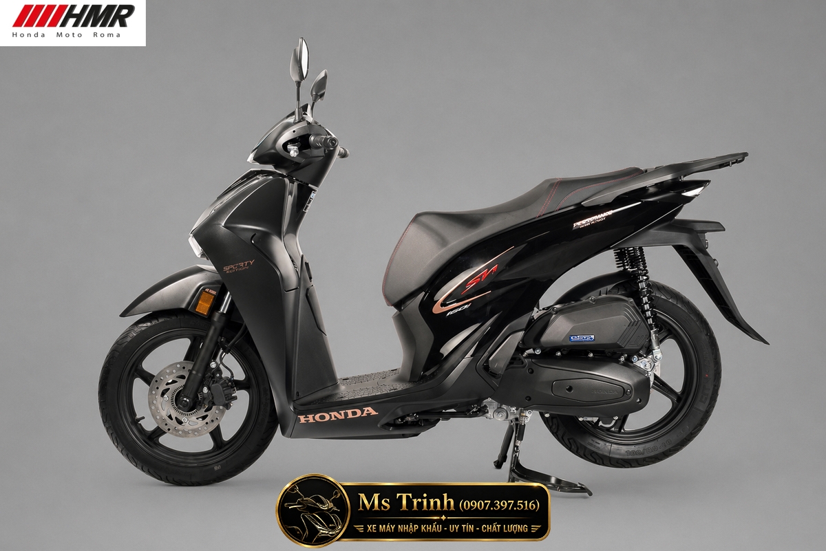 Honda SH150i nhập Ý 2026 Sporty màu đen tại An Giang - Mẫu SH Ý cao cấp được săn đón nhất hiện nay