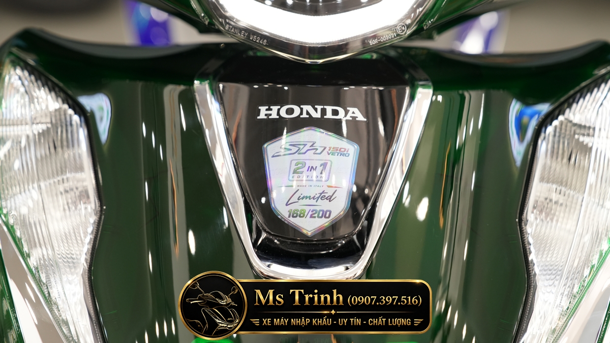Honda SH150i Vetro Green - Sapphire tại An Giang: SH Ý Limited 200 xe