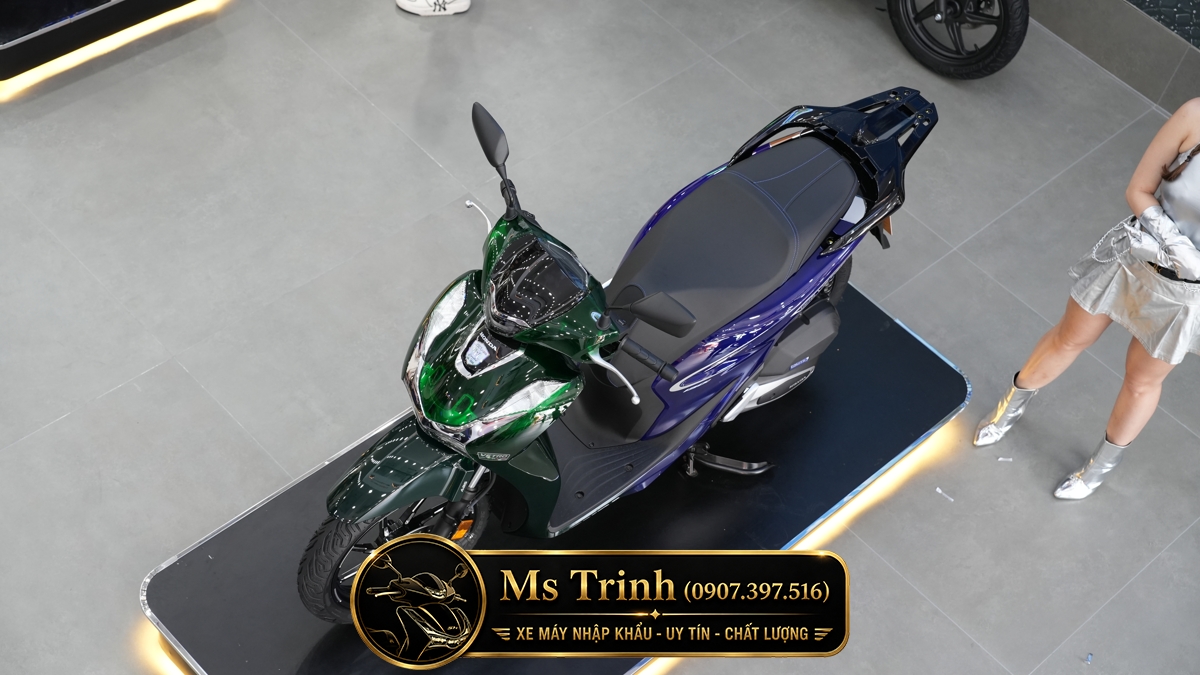 Honda SH150i Vetro Green - Sapphire tại An Giang: SH Ý Limited 200 xe