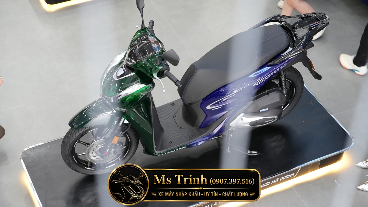 Honda SH150i Vetro Green - Sapphire tại An Giang: SH Ý Limited 200 xe