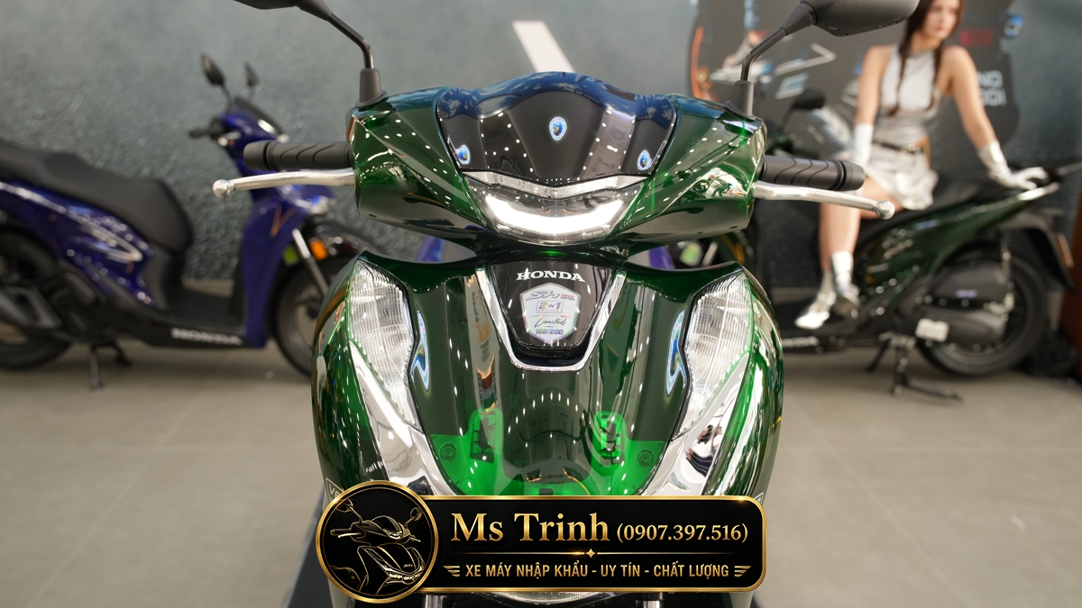 Honda SH150i Vetro Green - Sapphire tại An Giang: SH Ý Limited 200 xe