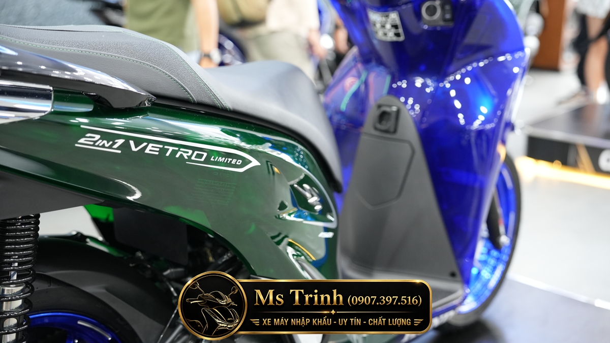Honda SH150i Vetro Sapphire - Green tại An Giang: SH Ý 2 trong 1 giới hạn 200 xe