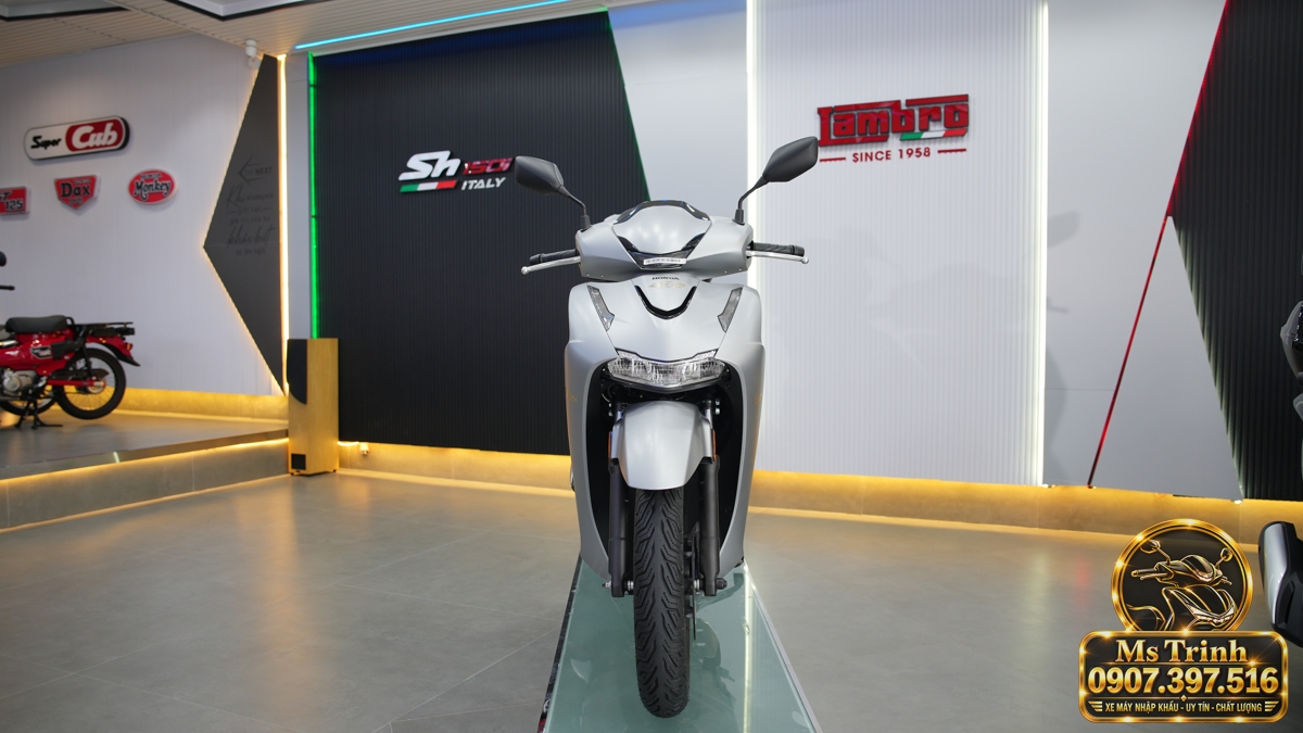 Honda SH150i Ý xám bạc 2027 tại An Giang - Nhập Ý, tem vàng sang trọng, giá tốt