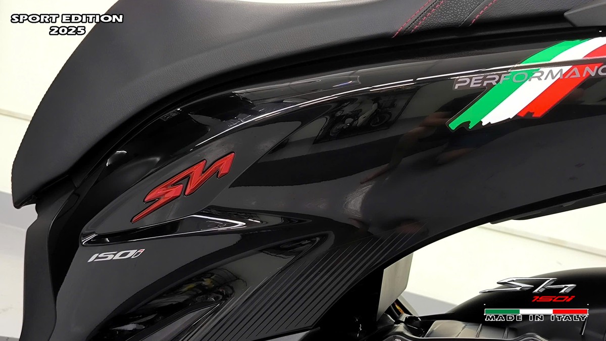 Honda SH150i 2025 Italy Sport Edition Màu Đen, Nhập Chính Hãng, Giá Rẻ tại An Giang