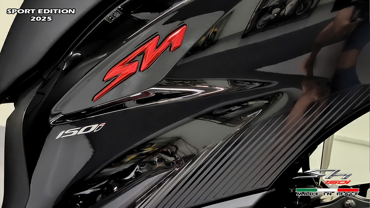 Honda SH150i 2025 Italy Sport Edition Màu Đen, Nhập Chính Hãng, Giá Rẻ tại An Giang