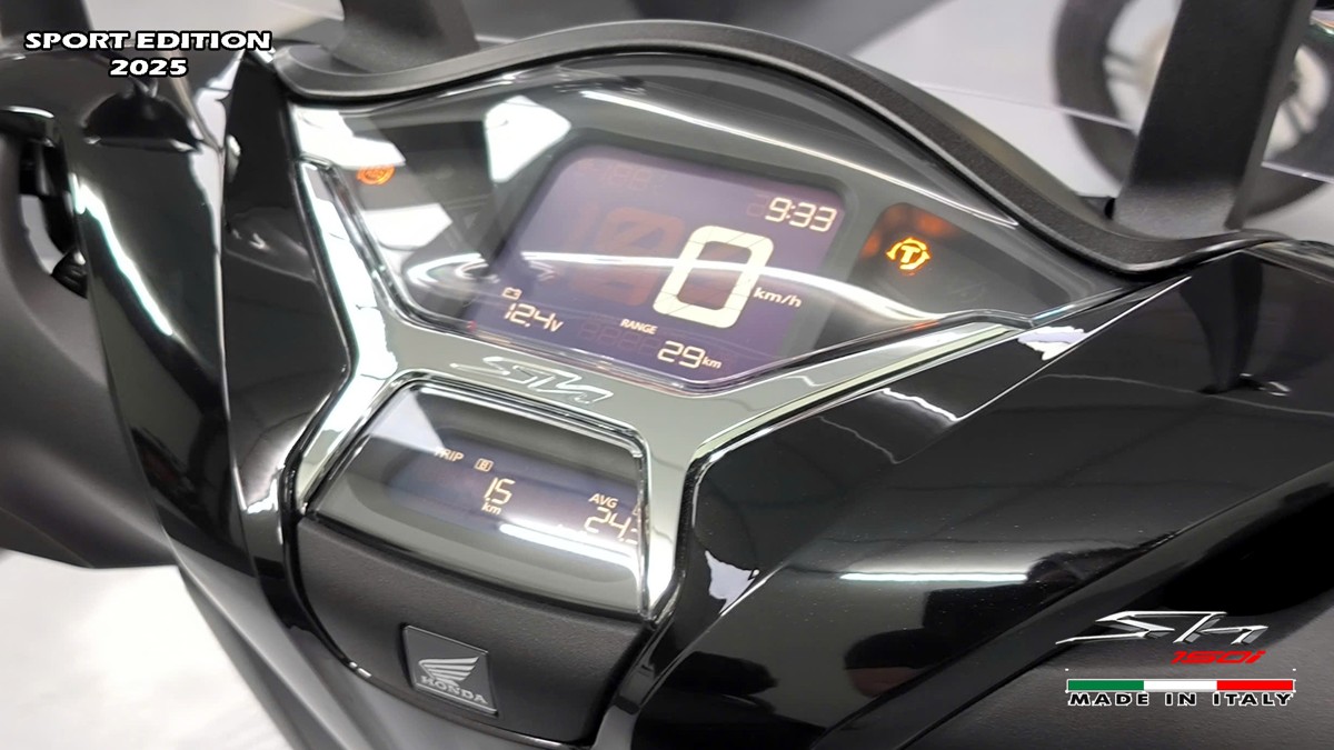 Honda SH150i 2025 Italy Sport Edition Màu Đen, Nhập Chính Hãng, Giá Rẻ tại An Giang